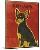 Chihuahua (black and tan)-John Golden-Mounted Giclee Print