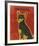 Chihuahua (black and tan)-John W^ Golden-Framed Art Print