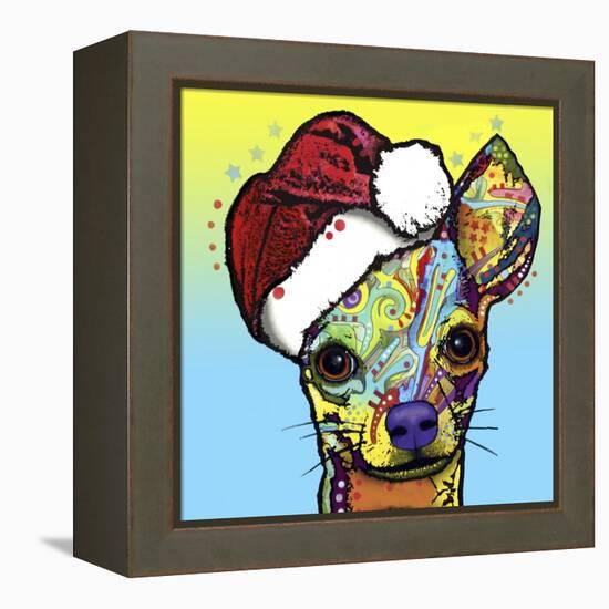 Chihuahua Christmas-Dean Russo-Framed Premier Image Canvas