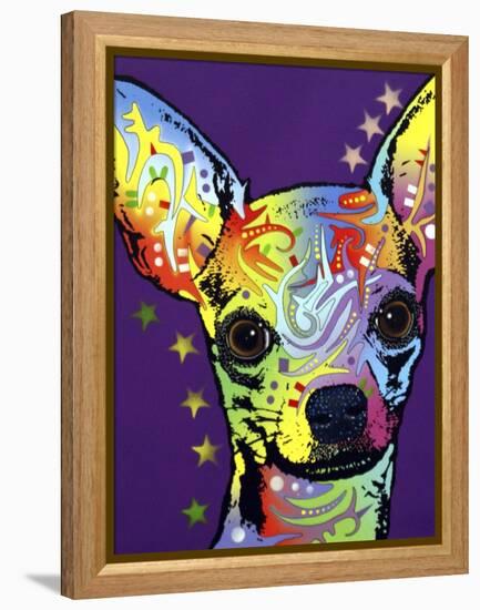 Chihuahua II-Dean Russo-Framed Premier Image Canvas