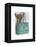 Chihuahua in Bag-Fab Funky-Framed Stretched Canvas