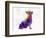 Chihuahua in Watercolor-paulrommer-Framed Art Print