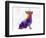 Chihuahua in Watercolor-paulrommer-Framed Art Print