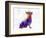 Chihuahua in Watercolor-paulrommer-Framed Art Print