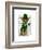 Chihuahua Leprechaun-Fab Funky-Framed Art Print