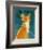 Chihuahua (red)-John Golden-Framed Art Print