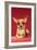 Chihuahua, Retro-null-Framed Art Print