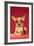 Chihuahua, Retro-null-Framed Art Print