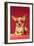 Chihuahua, Retro-null-Framed Art Print