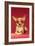 Chihuahua, Retro-null-Framed Art Print