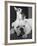 Chihuahua Seated on a Bulldog-Bettmann-Framed Photographic Print