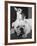 Chihuahua Seated on a Bulldog-Bettmann-Framed Photographic Print