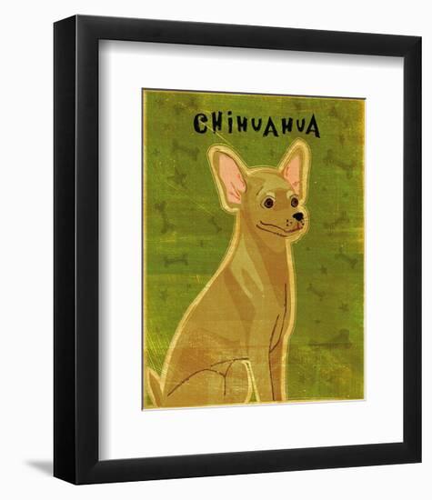 Chihuahua (tan)-John Golden-Framed Art Print