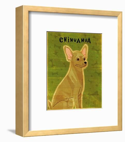 Chihuahua (tan)-John Golden-Framed Art Print