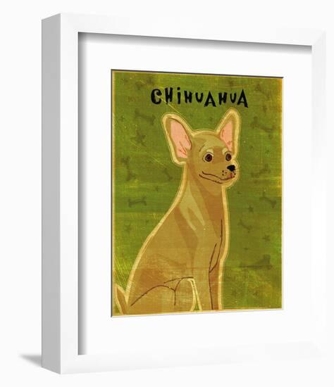 Chihuahua (tan)-John Golden-Framed Art Print