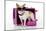 Chihuahua Wearing Sunglasses with Girly Props-null-Mounted Photographic Print