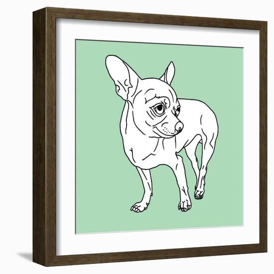 Chihuahua-Anna Nyberg-Framed Art Print