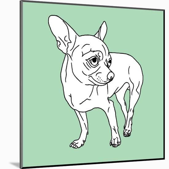 Chihuahua-Anna Nyberg-Mounted Giclee Print