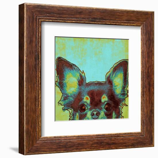 Chihuahua-null-Framed Art Print