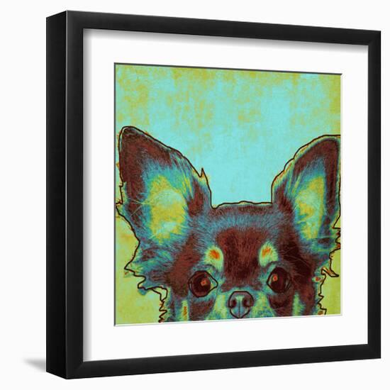 Chihuahua-null-Framed Art Print