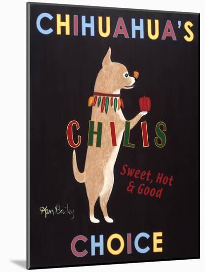 Chihuahua-Ken Bailey-Mounted Giclee Print