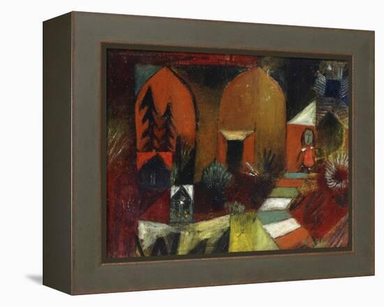 Child as a Hermit-Paul Klee-Framed Premier Image Canvas