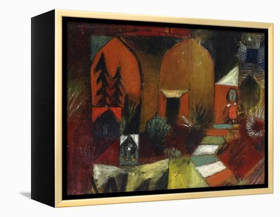Child as a Hermit-Paul Klee-Framed Premier Image Canvas