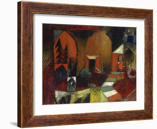 Child as a Hermit-Paul Klee-Framed Giclee Print