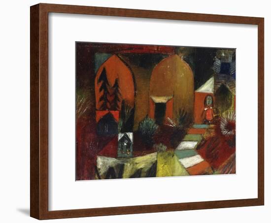 Child as a Hermit-Paul Klee-Framed Giclee Print