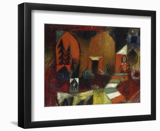 Child as a Hermit-Paul Klee-Framed Giclee Print