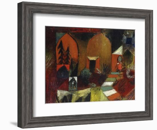 Child as a Hermit-Paul Klee-Framed Premium Giclee Print