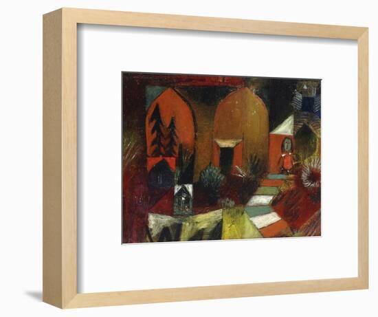 Child as a Hermit-Paul Klee-Framed Premium Giclee Print