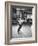 Child Bowling at a Local Bowling Alley-Art Rickerby-Framed Photographic Print