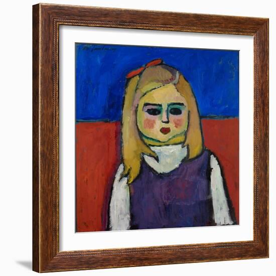 Child, c.1909-Alexej Von Jawlensky-Framed Giclee Print