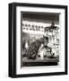 Child, Cat and Dove-Robert Doisneau-Framed Art Print