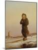 Child Chimney Sweep in Snow, 1876-Paul Seignac-Mounted Giclee Print