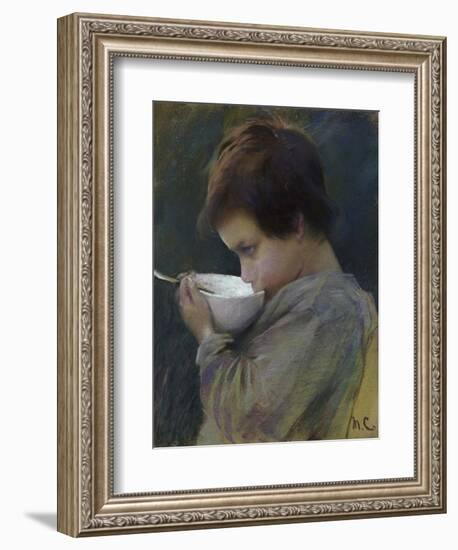 Child Drinking-Mary Cassatt-Framed Giclee Print