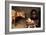 Child Holding a Kid-Mauro Fermariello-Framed Photographic Print