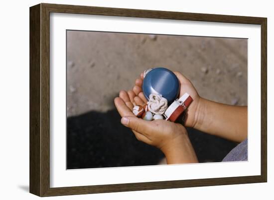 Child Holding Toys-William P. Gottlieb-Framed Photographic Print