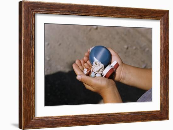 Child Holding Toys-William P. Gottlieb-Framed Photographic Print