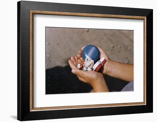 Child Holding Toys-William P. Gottlieb-Framed Photographic Print