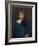 Child in a Blue Suit (Portrait of Henry P. Mcilhenny), 1916 (Oil on Canvas)-Jessie Willcox Smith-Framed Giclee Print