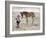 Child in Western Wear Feeding a Pony-Nora Hernandez-Framed Giclee Print