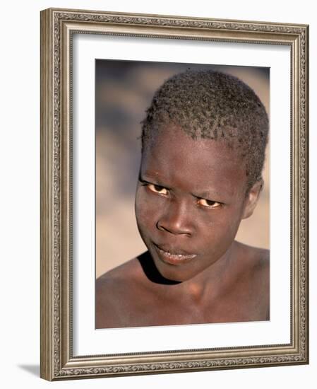 Child, Okavango Delta, Botswana-Pete Oxford-Framed Photographic Print