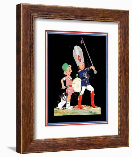 Child Parade - Child Life-John Gee-Framed Giclee Print