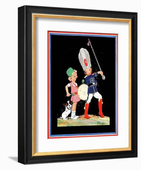 Child Parade - Child Life-John Gee-Framed Giclee Print