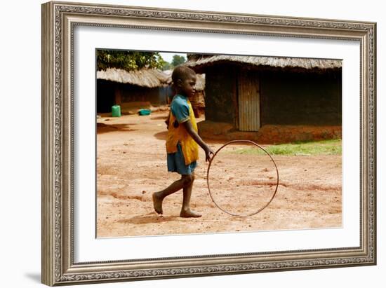 Child Playing-Mauro Fermariello-Framed Photographic Print