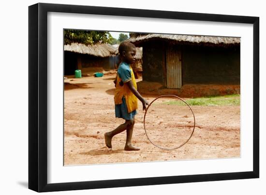 Child Playing-Mauro Fermariello-Framed Photographic Print