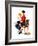 "Child Psychology" or "Spanking", November 25,1933-Norman Rockwell-Framed Premium Giclee Print