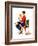 "Child Psychology" or "Spanking", November 25,1933-Norman Rockwell-Framed Giclee Print